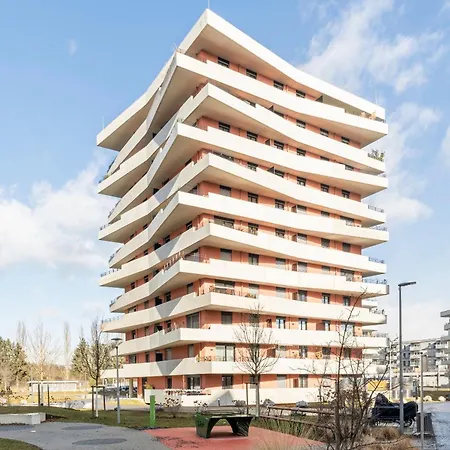 Edler Wohnraum Panoramablick 3 Sz Boxspringbetten, E-ladestation, Kaffeevollautomat, Klima, Lift, Terrasse & 2xtg Apartament Graz