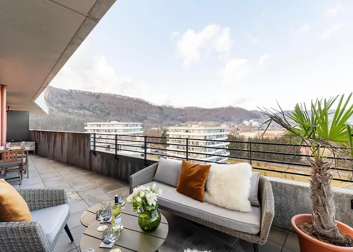 Apartament Edler Wohnraum Panoramablick 3 Sz Boxspringbetten, E-ladestation, Kaffeevollautomat, Klima, Lift, Terrasse & 2xtg