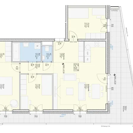 Edler Wohnraum Panoramablick 3 Sz Boxspringbetten, E-ladestation, Kaffeevollautomat, Klima, Lift, Terrasse & 2xtg
