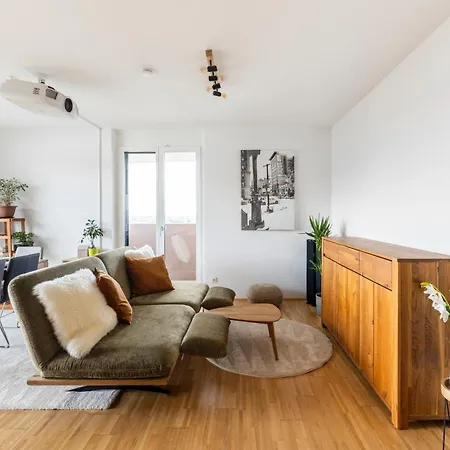 Edler Wohnraum Panoramablick 3 Sz Boxspringbetten, E-ladestation, Kaffeevollautomat, Klima, Lift, Terrasse & 2xtg Apartment *