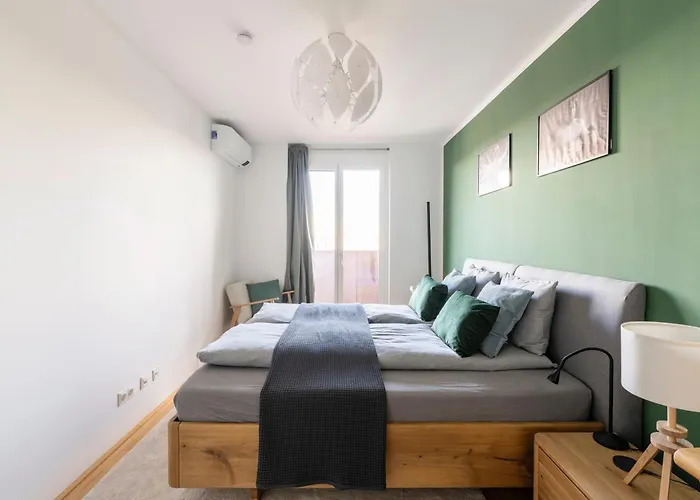 Edler Wohnraum Panoramablick 3 Sz Boxspringbetten, E-ladestation, Kaffeevollautomat, Klima, Lift, Terrasse & 2xtg Appartement *