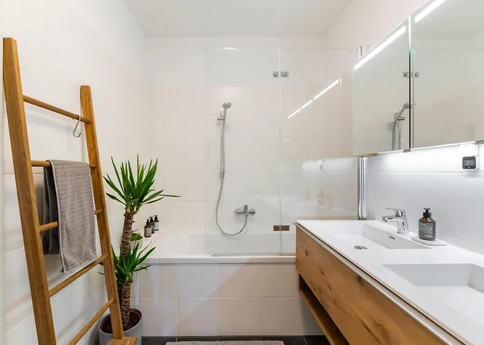 Apartment Edler Wohnraum Panoramablick 3 Sz Boxspringbetten, E-ladestation, Kaffeevollautomat, Klima, Lift, Terrasse & 2xtg *